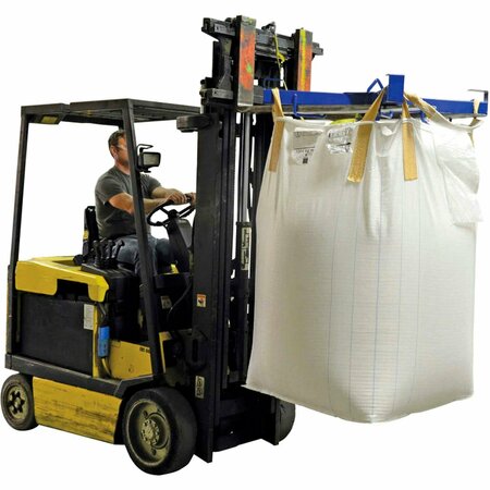 GLOBAL INDUSTRIAL Forklift & Hoist Bulk Bag Lifter, 4000 Lbs. Capacity 989046